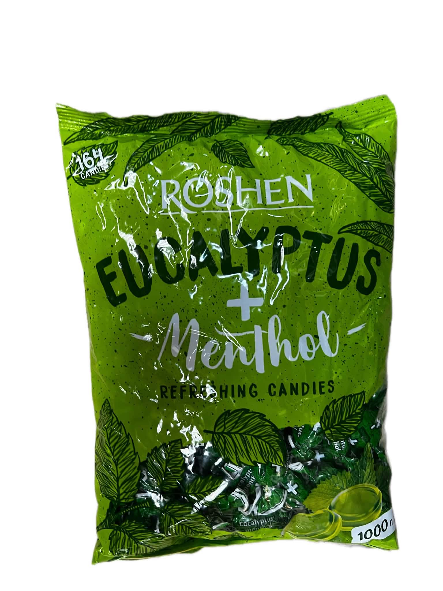 🌿 Roshen Eucalyptus + Menthol – Frissítő cukorka