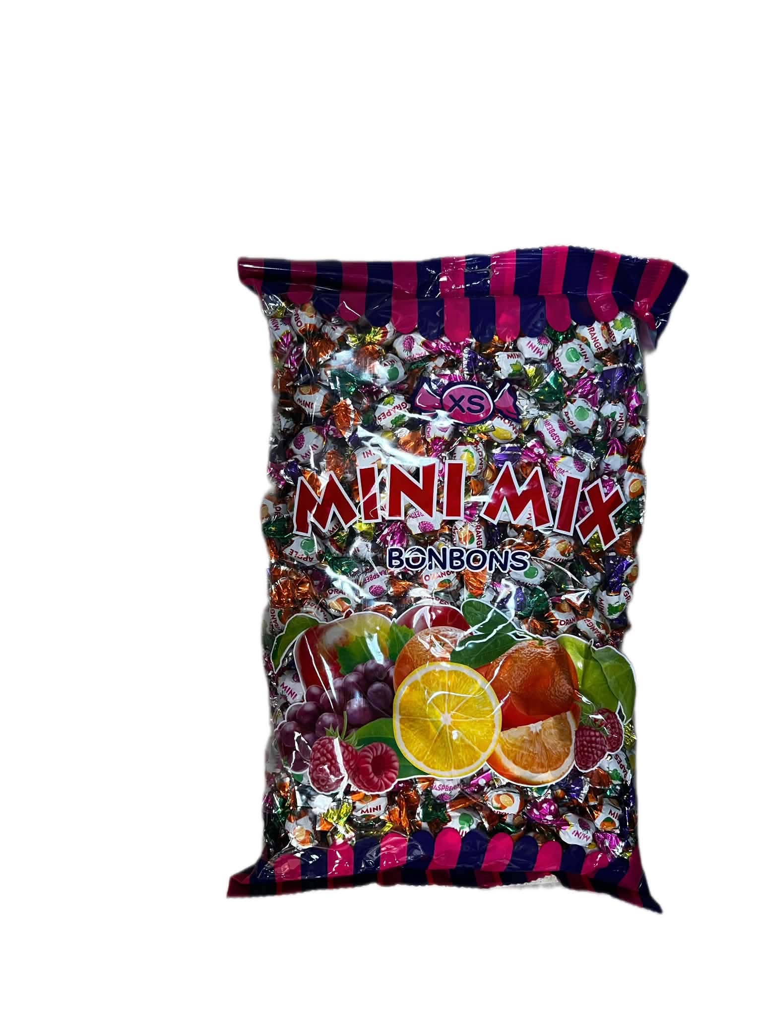 🍓 Roksana Mini Mix Bonbons XS – Gyümölcsös karamellcukorka 🍊
