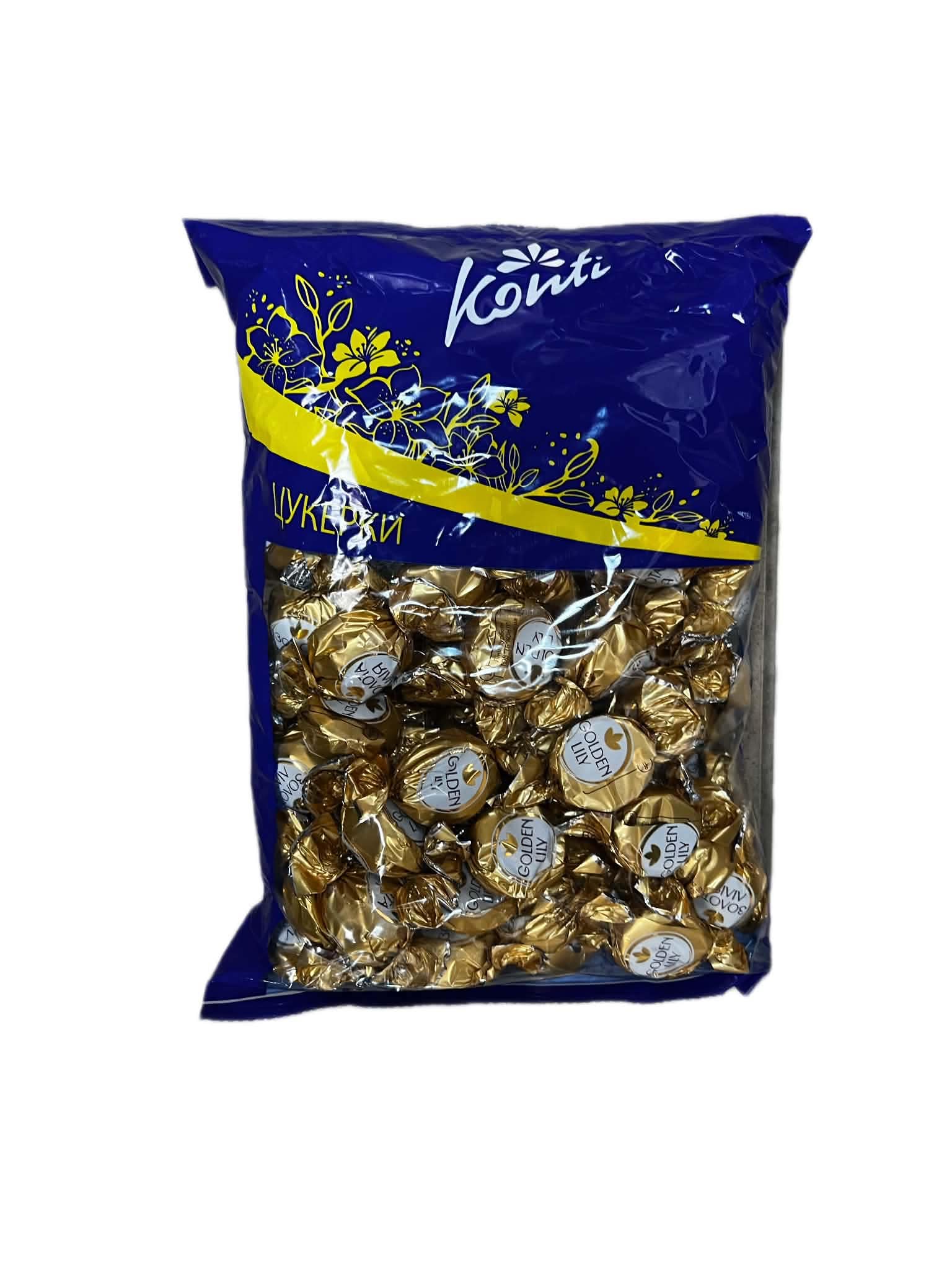 🌼 Konti Golden Lily – tejkrémes töltelékkel 🍫
