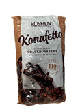 🍫 ROSHEN Konafetto Nero – Étcsokoládés ostyarudak