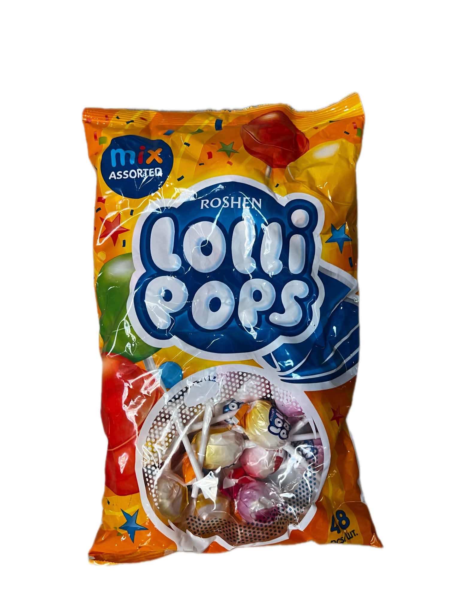 🍭 Roshen Lolli Pops – Mix Assorted