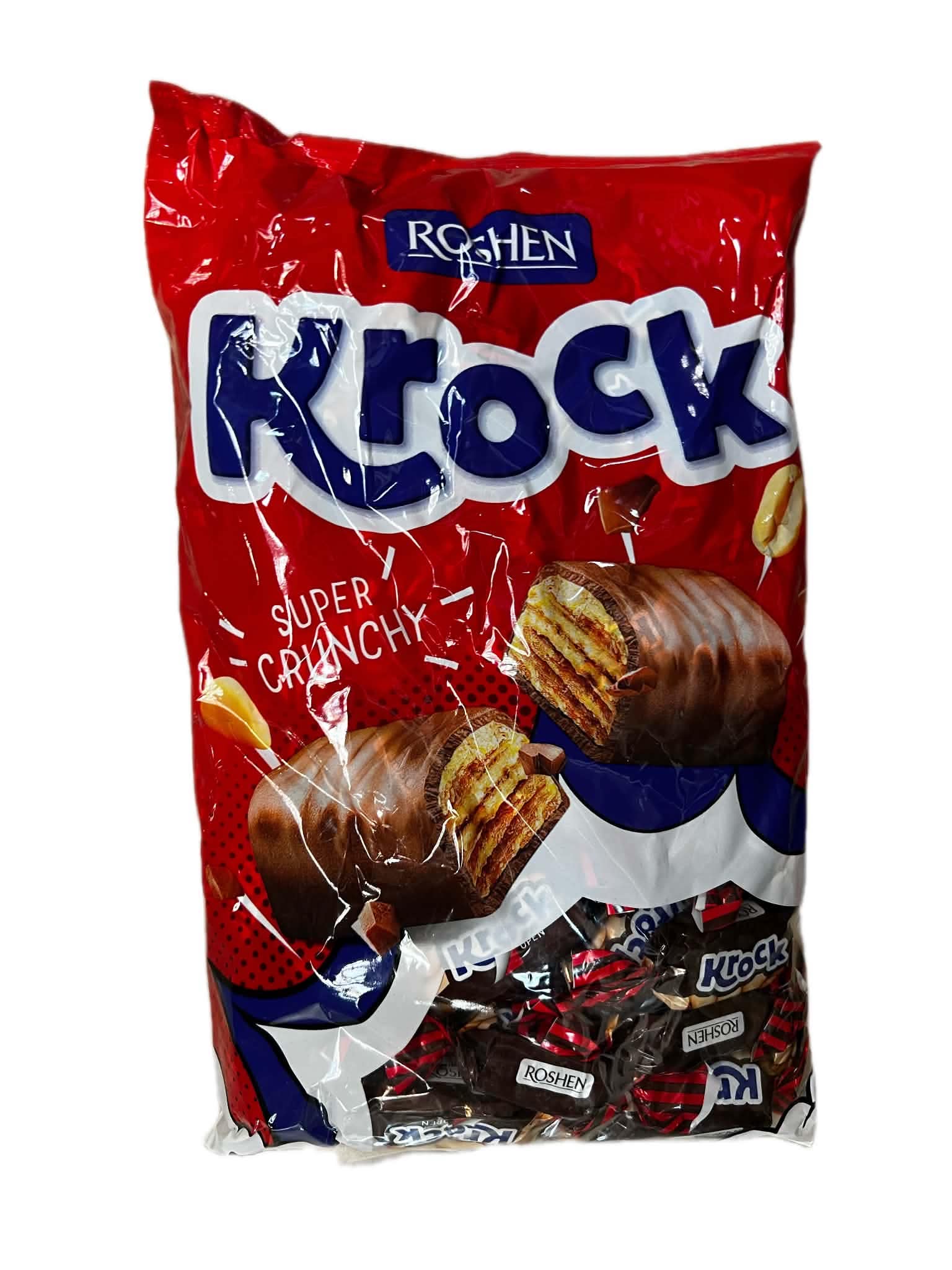Roshen Krock – Super Crunchy csokoládés szelet
