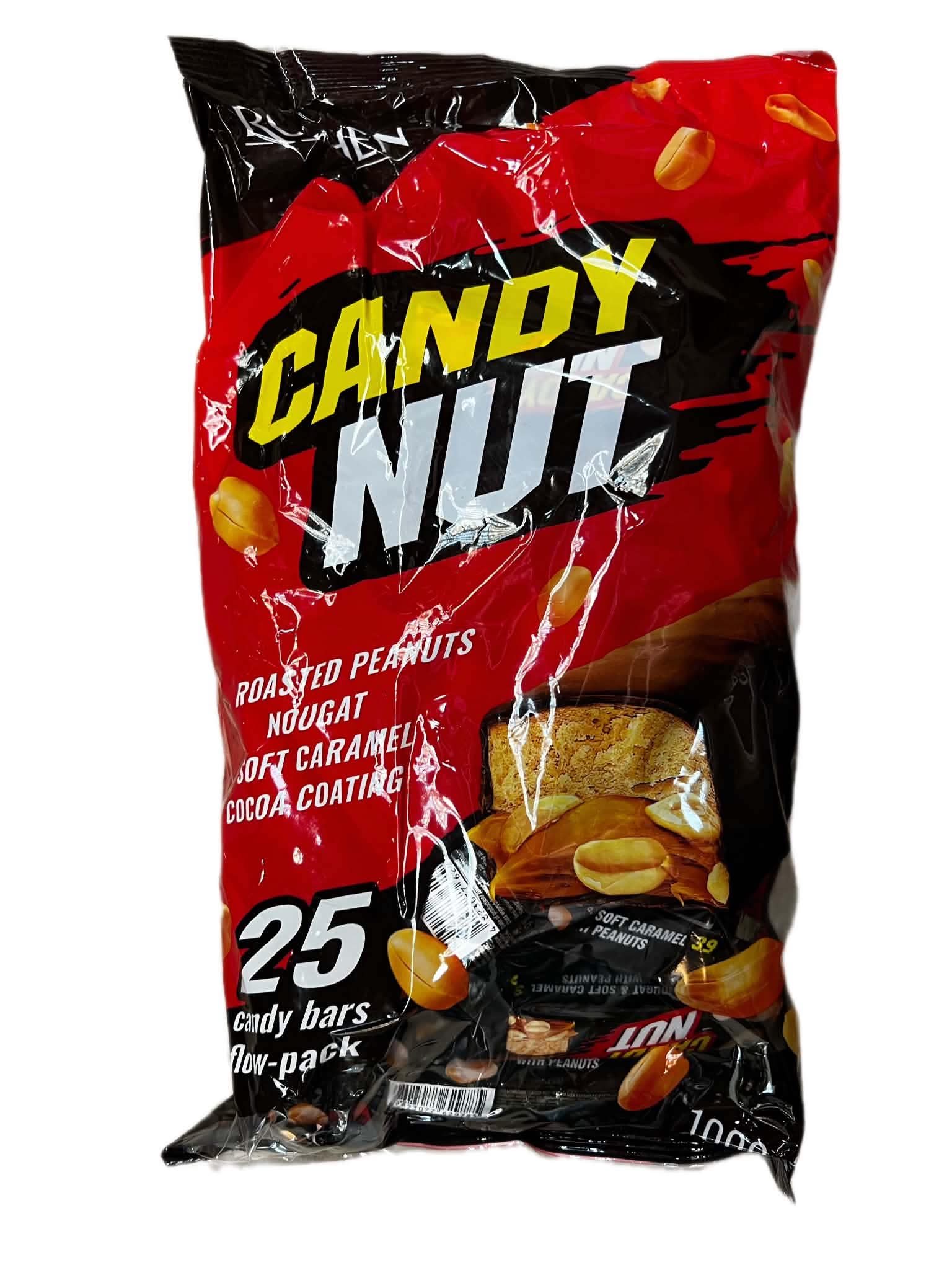Roshen Candy Nut – Földimogyorós karamellás szelet