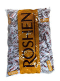 🍬 Roshen Crabs – Karamellás cukorka kakaós-földimogyorós töltelékkel